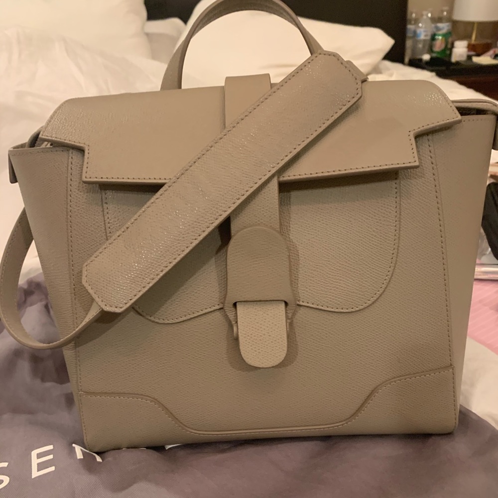 Brand new senreve midi bag in taupe